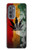 S3890 Drapeau Rasta Reggae Fumée Etui Coque Housse pour Motorola Edge (2022)