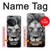 S3372 Lion Visage Etui Coque Housse pour OnePlus 11