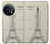 S3474 Dessin Architectural Eiffel Etui Coque Housse pour OnePlus 11