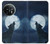 S3693 Pleine lune du loup blanc sinistre Etui Coque Housse pour OnePlus 11