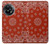 S3355 Motif Bandana Rouge Etui Coque Housse pour OnePlus 11R