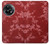 S3817 Motif de fleurs de cerisier floral rouge Etui Coque Housse pour OnePlus 11R