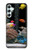 S0226 L'aquarium Etui Coque Housse pour Samsung Galaxy A34 5G