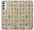 S0802 Mahjong Etui Coque Housse pour Samsung Galaxy A34 5G
