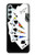 S1078 Poker Royal Flush droite Etui Coque Housse pour Samsung Galaxy A34 5G