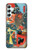 S1826 Utagawa Kuniyoshi Guan Yu Etui Coque Housse pour Samsung Galaxy A34 5G