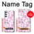 S1972 Sakura fleur de Cerisiers Etui Coque Housse pour Samsung Galaxy A34 5G