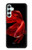 S2092 Rouge Poisson Combattant Etui Coque Housse pour Samsung Galaxy A34 5G