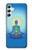 S2295 Bhuddha Aura Chakra Équilibrage guérison Etui Coque Housse pour Samsung Galaxy A34 5G