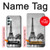 S2350 Vieille Tour Eiffel Paris Etui Coque Housse pour Samsung Galaxy A34 5G