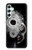 S2387 Verre bullet Trou Pistolet Etui Coque Housse pour Samsung Galaxy A34 5G