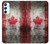 S2490 Canada Feuille d'érable Drapeau Texture Etui Coque Housse pour Samsung Galaxy A34 5G