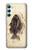 S2562 fossile poisson Etui Coque Housse pour Samsung Galaxy A34 5G