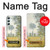 S2682 Claude Monet Champs Au printemps Etui Coque Housse pour Samsung Galaxy A34 5G