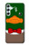 S2762 Vert Tête Canard colvert Tuxedo Dessin animé Etui Coque Housse pour Samsung Galaxy A34 5G