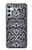 S2855 Blanc Rattle Serpent Imprimé graphique Peau Etui Coque Housse pour Samsung Galaxy A34 5G