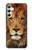 S2870 Lion Roi des Bêtes Etui Coque Housse pour Samsung Galaxy A34 5G