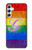 S2899 Arc en ciel LGBT Gay Pride Drapeau Etui Coque Housse pour Samsung Galaxy A34 5G