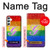 S2899 Arc en ciel LGBT Gay Pride Drapeau Etui Coque Housse pour Samsung Galaxy A34 5G