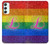 S2900 Arc en ciel LGBT Fierté lesbienne Drapeau Etui Coque Housse pour Samsung Galaxy A34 5G