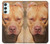 S2903 Chien américain Pitbull Etui Coque Housse pour Samsung Galaxy A34 5G