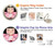 S3042 Japon fille Hina Sakura Kimono Poupée Etui Coque Housse pour Samsung Galaxy A34 5G