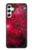 S3368 Zodiaque Rouge Galaxie Etui Coque Housse pour Samsung Galaxy A34 5G