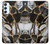 S3419 Imprimer Graphique en marbre d'or Etui Coque Housse pour Samsung Galaxy A34 5G