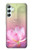 S3511 Fleur de lotus Bouddhisme Etui Coque Housse pour Samsung Galaxy A34 5G
