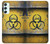 S3669 Graphique du réservoir de danger biologique Etui Coque Housse pour Samsung Galaxy A34 5G