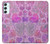 S3710 Coeur d'amour rose Etui Coque Housse pour Samsung Galaxy A34 5G
