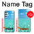 S3720 Summer Ocean Beach Etui Coque Housse pour Samsung Galaxy A34 5G