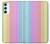 S3849 Couleurs verticales colorées Etui Coque Housse pour Samsung Galaxy A34 5G