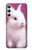 S3870 Mignon bébé lapin Etui Coque Housse pour Samsung Galaxy A34 5G