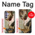 S0179 Michel-Ange Création d'Adam Etui Coque Housse pour Samsung Galaxy A54 5G