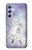 S1134 Cheval Blanc Licorne Etui Coque Housse pour Samsung Galaxy A54 5G