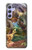 S1290 Dinosaures T-Rex Etui Coque Housse pour Samsung Galaxy A54 5G
