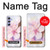 S1415 Fleur de Sakura Art Etui Coque Housse pour Samsung Galaxy A54 5G