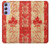 S1603 Drapeau du Canada Vieux Millésime Etui Coque Housse pour Samsung Galaxy A54 5G