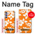 S2245 Hawai Hibiscus Motif orange Etui Coque Housse pour Samsung Galaxy A54 5G