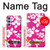 S2246 Motif rose Hawai Hibiscus Etui Coque Housse pour Samsung Galaxy A54 5G