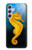 S2444 Hippocampe Monde sous-marin Etui Coque Housse pour Samsung Galaxy A54 5G