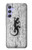 S2446 Gecko bois imprimé graphique Etui Coque Housse pour Samsung Galaxy A54 5G