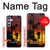 S2563 Californie lever du soleil Etui Coque Housse pour Samsung Galaxy A54 5G