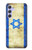 S2614 Israël Vieux Drapeau Etui Coque Housse pour Samsung Galaxy A54 5G
