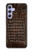 S2850 Imprimé alligator marron Peau graphique Etui Coque Housse pour Samsung Galaxy A54 5G