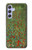 S2872 Gustav Klimt Champ de Coquelicots Etui Coque Housse pour Samsung Galaxy A54 5G