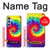 S2884 Tie Dye Swirl couleur Etui Coque Housse pour Samsung Galaxy A54 5G