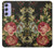 S3013 Roses Antique Millésime Etui Coque Housse pour Samsung Galaxy A54 5G