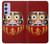 S3023 Japon Bonne chance Daruma Poupée Etui Coque Housse pour Samsung Galaxy A54 5G